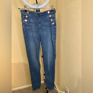 Guess Eco Blue Skinny Jeans with Stretch Comfort